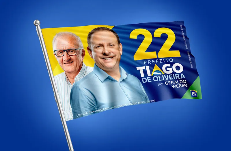 Tiago de Oliveira- candidatura a prefeito de Itapoá/SC 2024