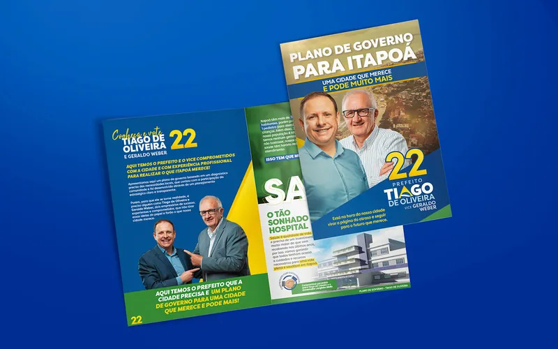Tiago de Oliveira- candidatura a prefeito de Itapoá/SC 2024